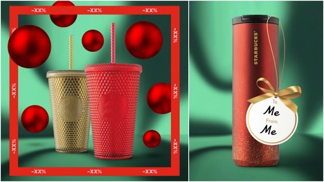 Vianočná sezóna v Starbucks: Do kaviarní sa vracajú ikonické vianočné poháre