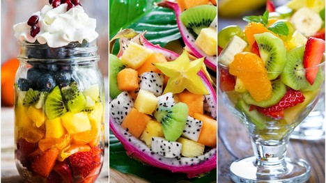 Inšpirácie na ovocné šaláty: Maškrť chutne a zdravo!