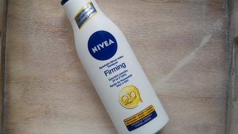 TEST: Nivea – Spevňujúce telové mlieko Q10 Energy