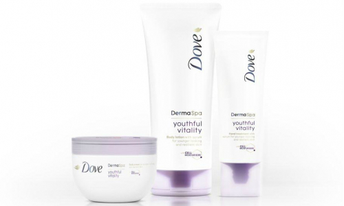 Luxusný rad kozmetiky Dove DermaSpa Youthful Vitality