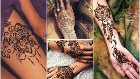 Buďte in s hennou! Vyskúšajte henna tetovanie