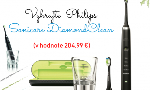Vyhrajte 1x Philips Sonicare DiamondClean (v hodnote 204,99 €)