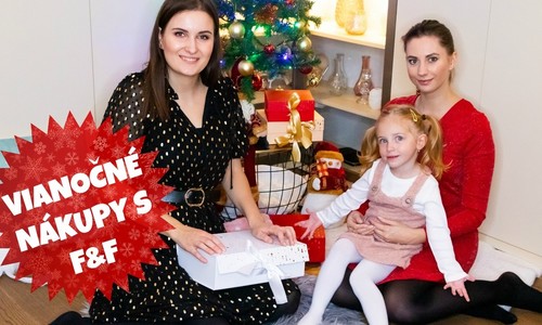 VIDEO: Vianočné nákupy s F&F pre domáce leňošenie aj slávnostné chvíle sviatkov