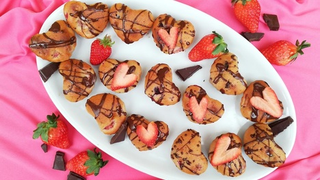 Sladký Valentín: Čokoládovo-jahodové muffiny si jednoducho zamiluješ!