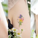Tatérka s unikátnym štýlom – jej hravé farebné tetovania si zamiluješ!