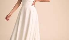 Pôvabné minimalistické svadobné šaty pre nenáročné nevesty? Týmto neodoláš! - KAMzaKRASOU.sk