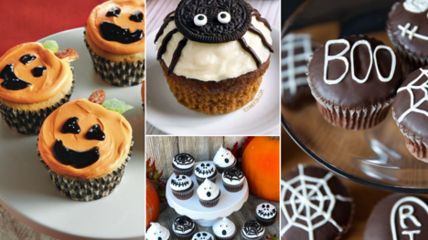 10 nápadov, ako ozdobiť halloweenske muffiny!