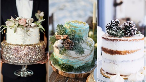 Čaká ťa svadba v zime? Tu sú inšpirácie na zimné svadobné torty!