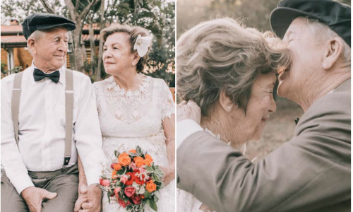 Láska nepozná vek: Svadobné fotografie tohto páru ťa dojmú!