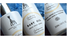 TEST: Detský olej Sophie la Girafe Baby Oil