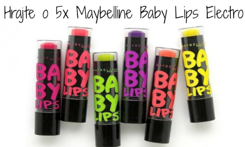 Hrajte o 5x Maybelline Baby Lips Goes Electric