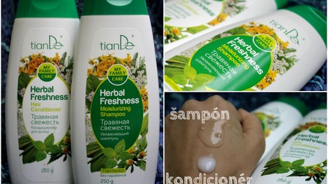 TEST: tianDe - hydratačný šampón a kondicionér