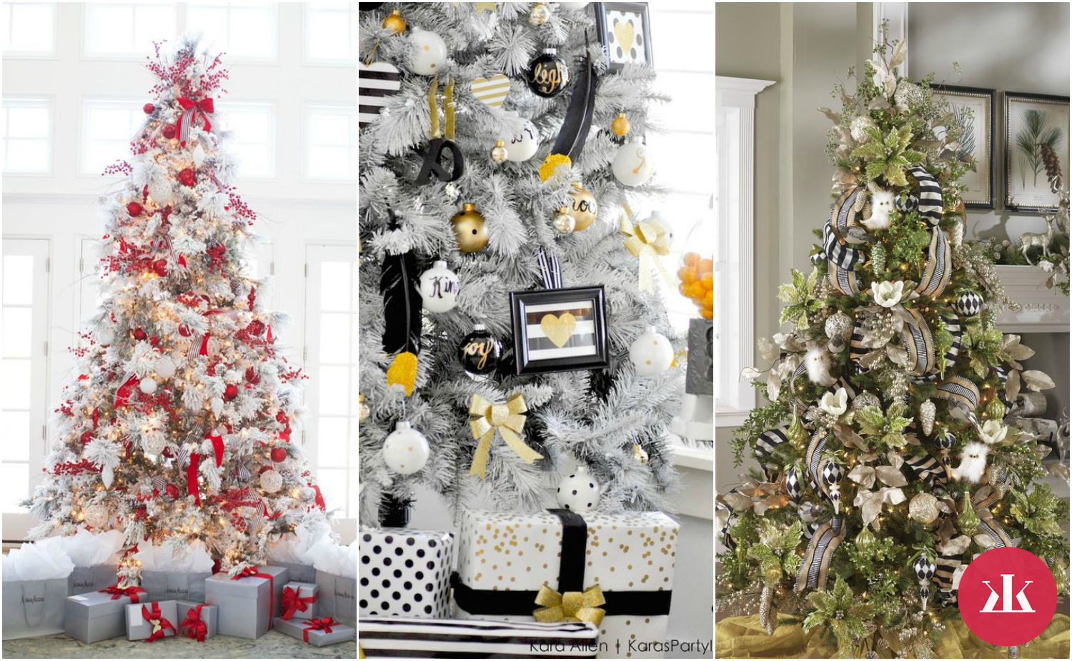 Vianočné stromčeky v modernom štýle