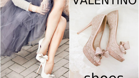Svadobné topánky Valentino