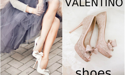 Svadobné topánky Valentino