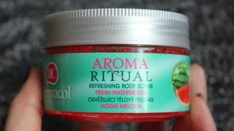 TEST: Dermacol Aroma Ritual telový peeling vodný melón