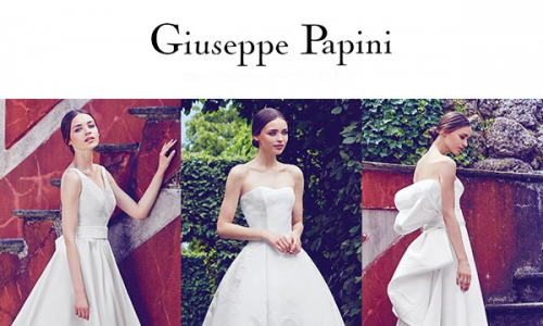 Svadobné šaty Giuseppe Papini - pravá talianska elegancia