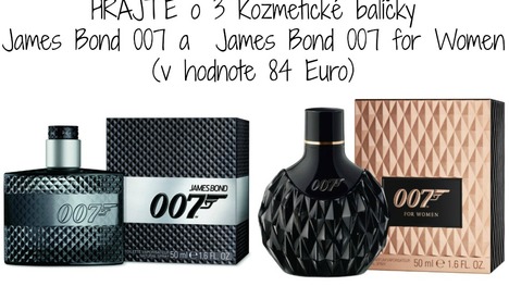 Vyhrajte  Kozmetické balíčky James Bond 007 v hodnote 84€