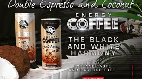 ENERGY COFFEE má dve kávové novinky, pričom jedna je bezlaktózová