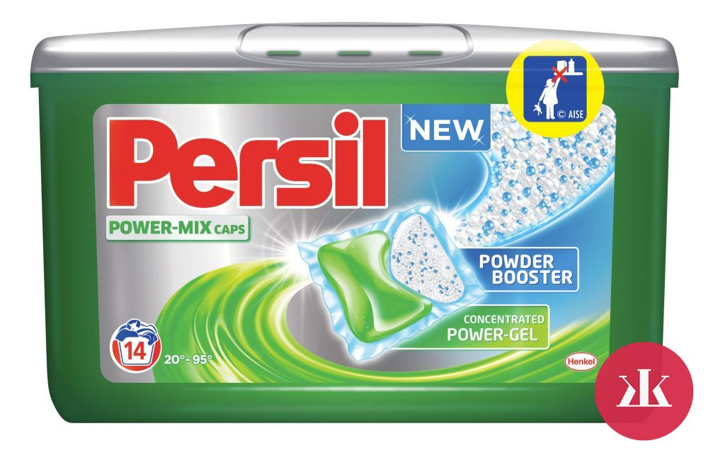 Persil Power-Mix Caps – perte naraz s práškom aj gélom