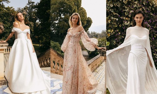 Monique Lhuillier jarná kolekcia svadobných šiat inšpirovaná sicílskou romantikou