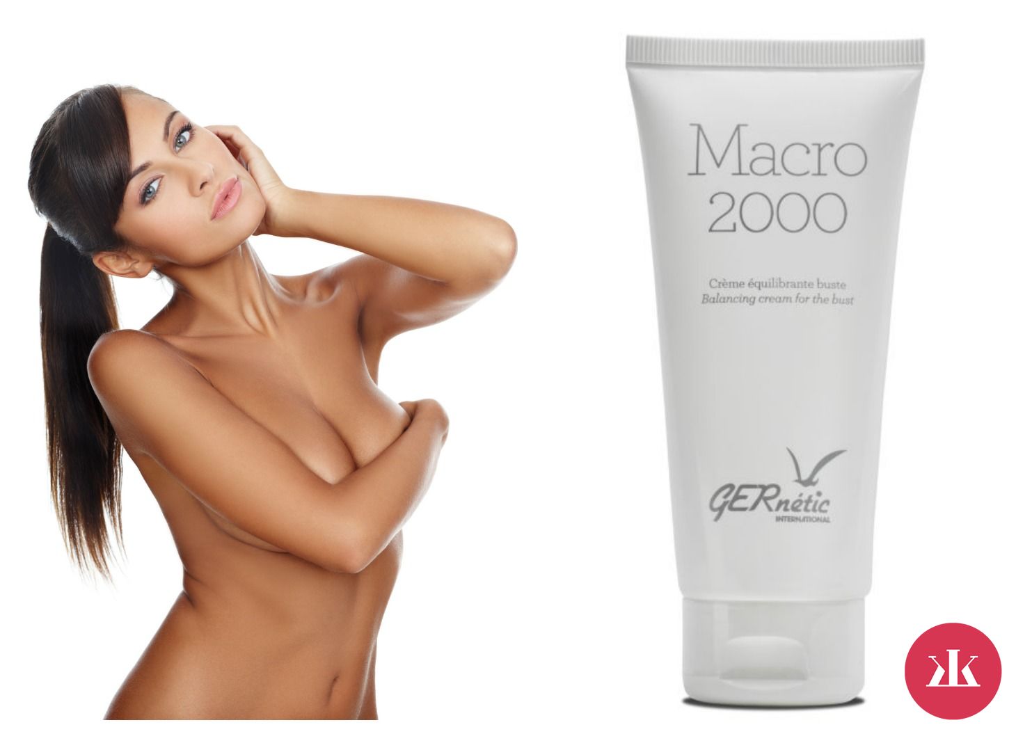 MACRO 2000 od kozmetiky GERnétic - Krém na spevnenie a modeláciu poprsia