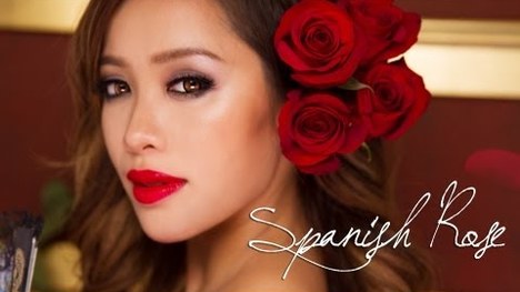 Look inšpirovaný Španielskou ružou