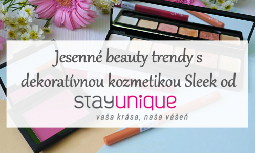 TEST: Jesenné beauty trendy s dekoratívnou kozmetikou Sleek
