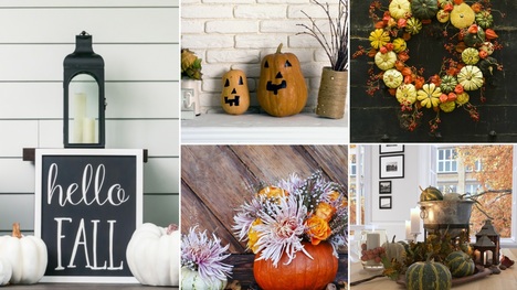 Jesenné dekorácie do domácnosti: Vnes nádych jesene aj do svojho príbytku!
