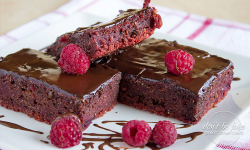 Zdravé recepty - Brownies z červenej repy