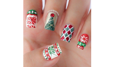 Úžasné vianočné nailarty, ktoré musíte vidieť
