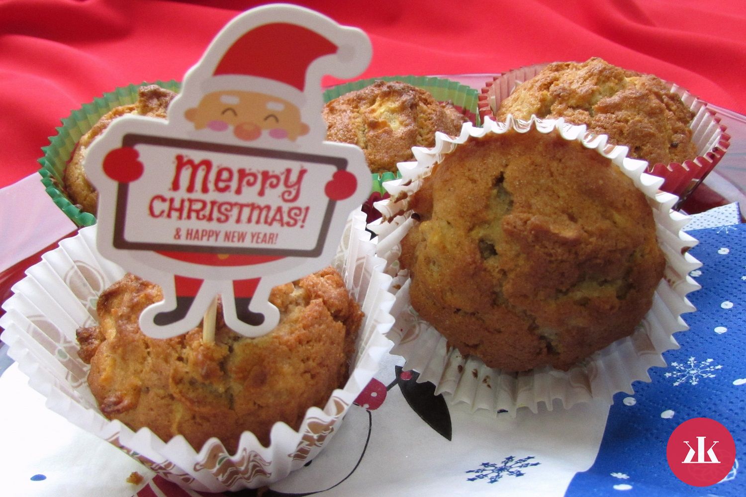 muffiny na vianoce