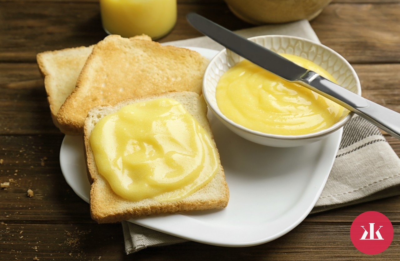 citrónová nátierka s maslom
