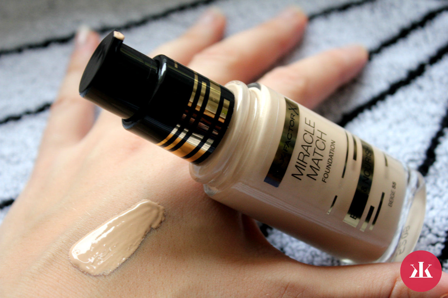TEST: Max Factor Miracle Match Foundation make-up