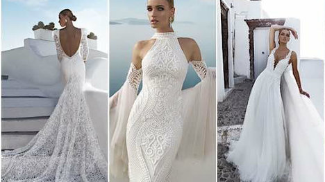 Excentrická návrhárka Julie Vino a jej ohromujúce svadobné šaty