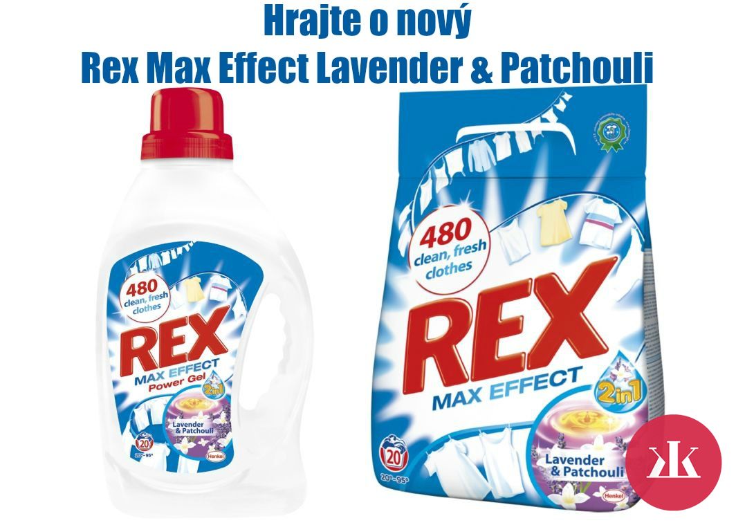 súťaž o Rex Max Effect Lavender & Patchouli