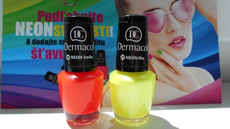 TEST: Dermacol Neon Nail Polish