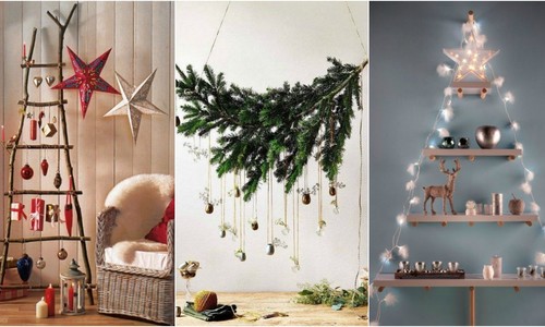 Alternatívne vianočné stromčeky: Necháš sa inšpirovať niečím iným?