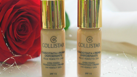 TEST: COLLISTAR Evening Foundation + primer makeup