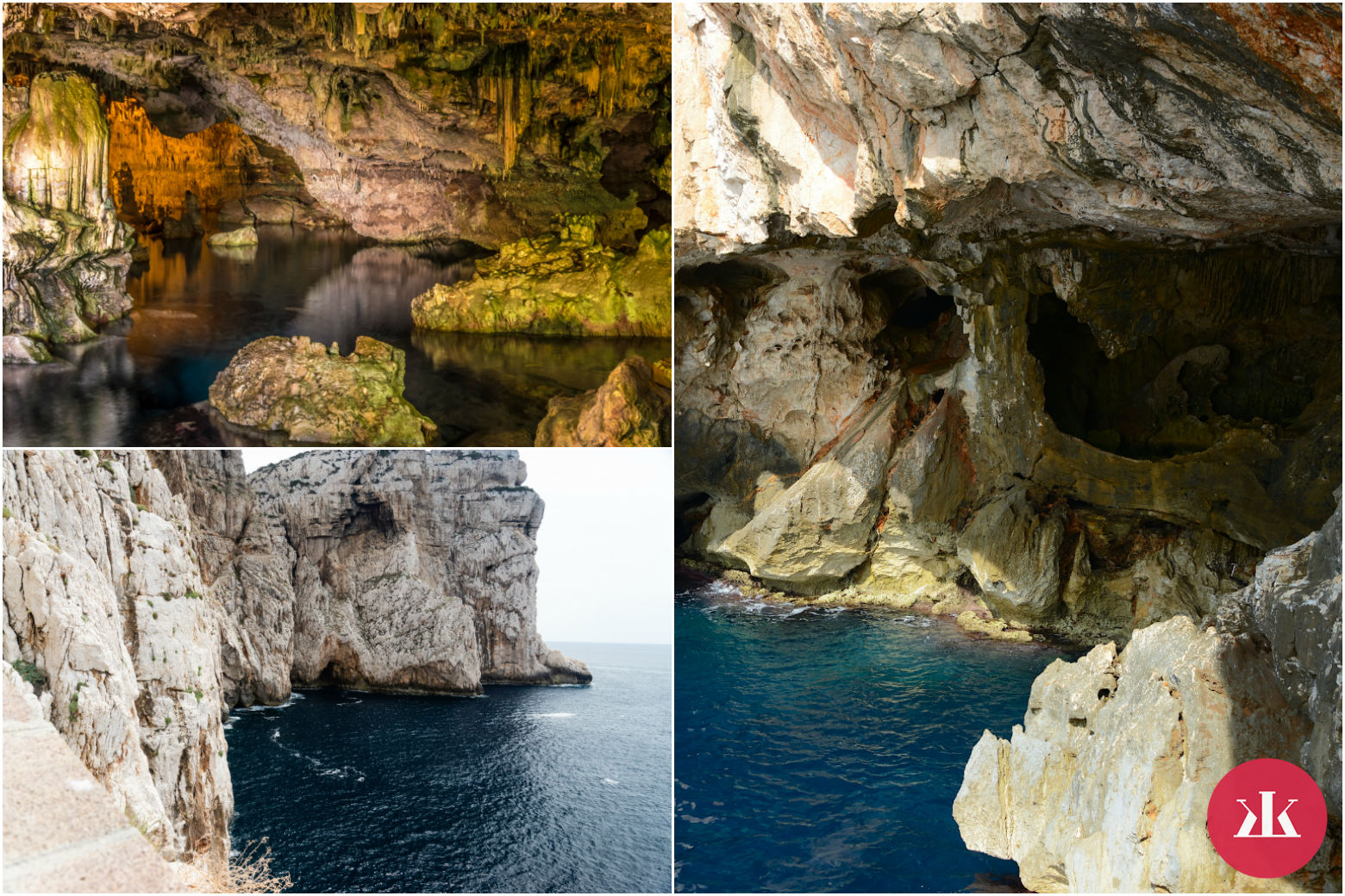 jaskyne na Sardínii