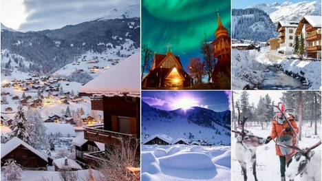 Top 5: Najčarovnejšie zimné destinácie v Európe. Baľ kufre!