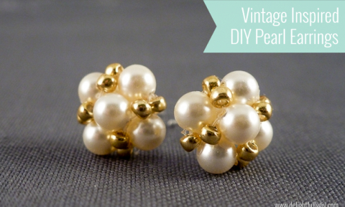 DIY: Vyrob si perlové náušničky