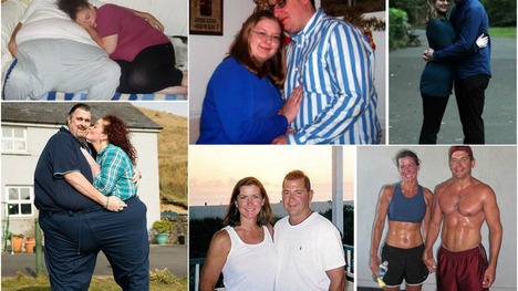 Motivujúce fotografie párov PRED a PO chudnutí: Neuveriteľná premena!