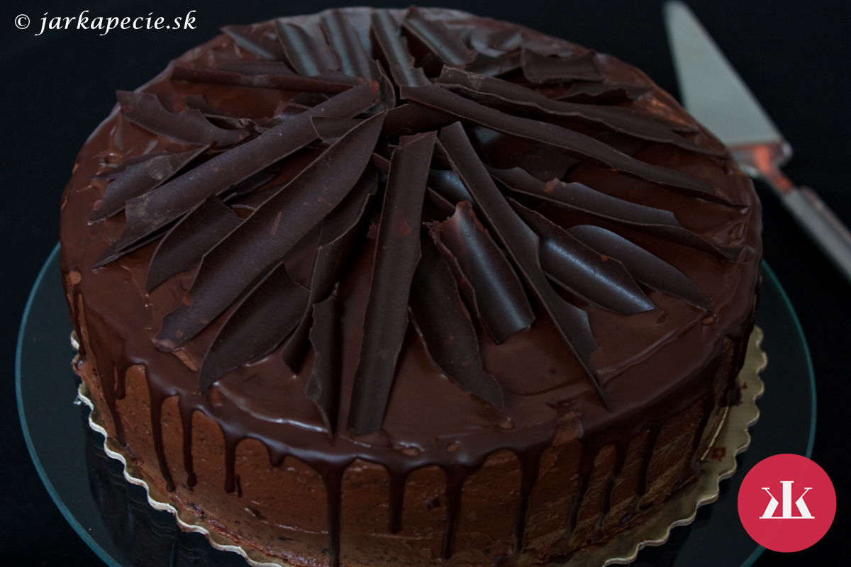 Hriešne dobrá Čokoládovo – čokoládová  torta