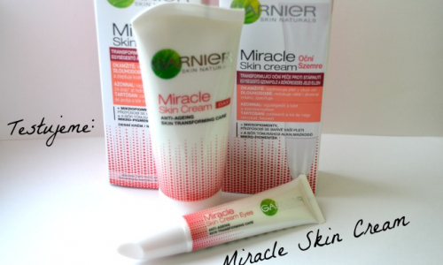 TEST: Garnier – Miracle Skin Cream – pleťový a očný krém