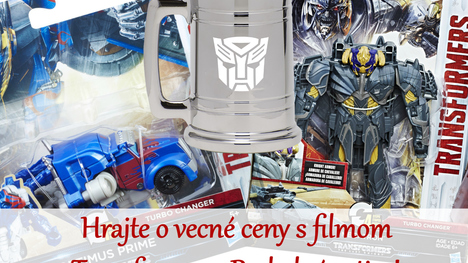 Hrajte o vecné ceny s filmom Transformers: Posledný rytier!