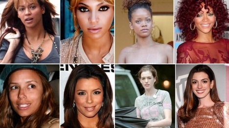 Celebrity bez make-upu: Vyzerajú tak, ako na obálke časopisu?