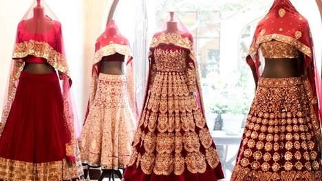 Svadobné šaty podľa indických návrhárov