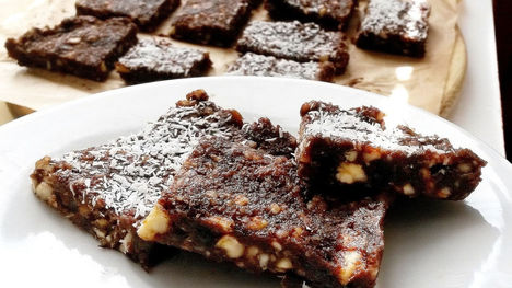 Recept na nepečené vanilkové brownies