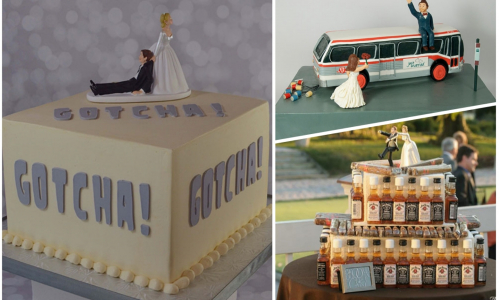Ako by vyzerala svadobná torta podľa ženícha? Muž sa nezaprie!